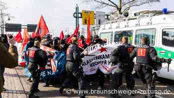 Fünf Verletzte bei Demonstration gegen AfD-Parteitag