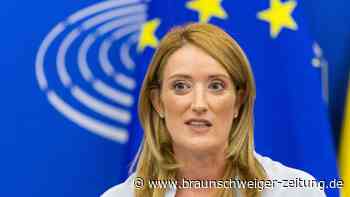 EU-Parlamentspräsidentin: Kampfjets ernsthaft erwägen