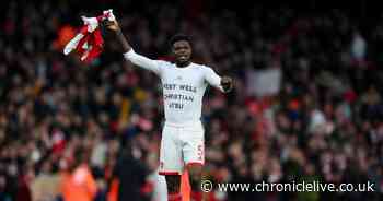 Arsenal's Partey pays emotional tribute to ex-Newcastle star Christian Atsu after last-minute win