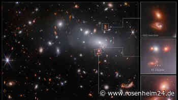 Galaktischer Trick: „James Webb“-Aufnahme zeigt eine Galaxie gleich drei Mal