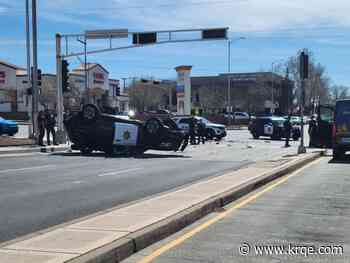 1 injured in Bernalillo County deputy-involved crash