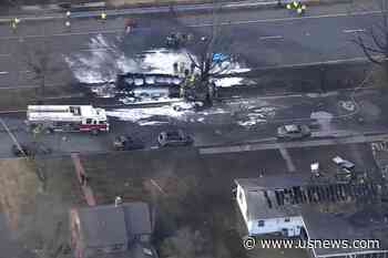 Fiery Tanker Crash Kills Driver, Burns Maryland Homes