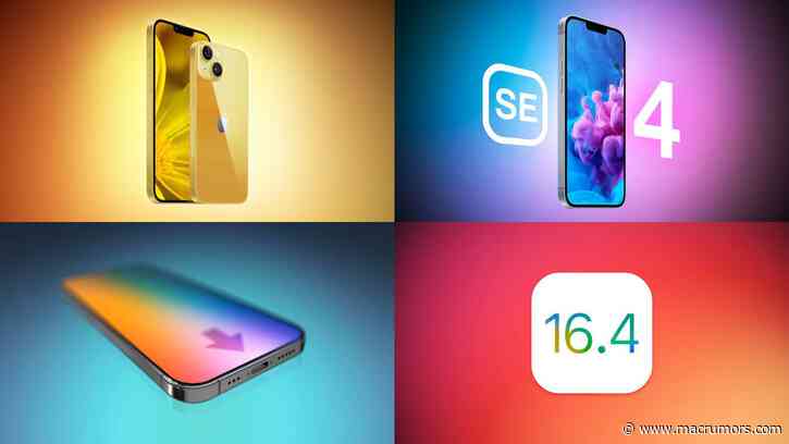 Top Stories: Yellow iPhone 14 Next Week?, iPhone SE 4 and iPhone 15 Rumors, and More