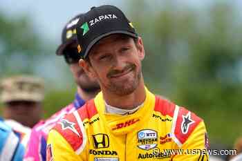 Grosjean Leads Andretti Qualifying Sweep for IndyCar Opener