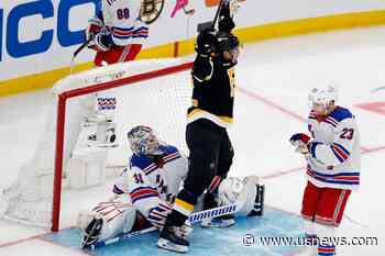 Bertuzzi Sets up Goal in Bruins' 4-2 Win Over Rangers