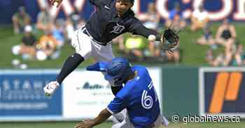 Capra drives in 7 runs as Jays tame Tigers 18-5