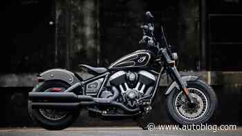 Jack Daniel’s Indian Chief Bobber Dark Horse motorcycle has whiskey in the paint