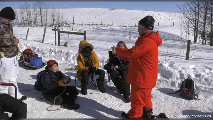 Southern Alberta scouts groups learn critical emergency skills at winter training camp