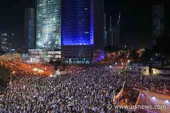 Israelis Protest Legal Overhaul Plans for 9th Week