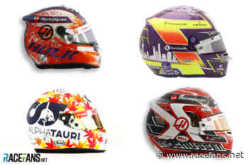 Every F1 driver’s helmet for the 2023 season | 2023 F1 season