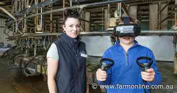 Dairy farm's robot revolution a new virtual reality