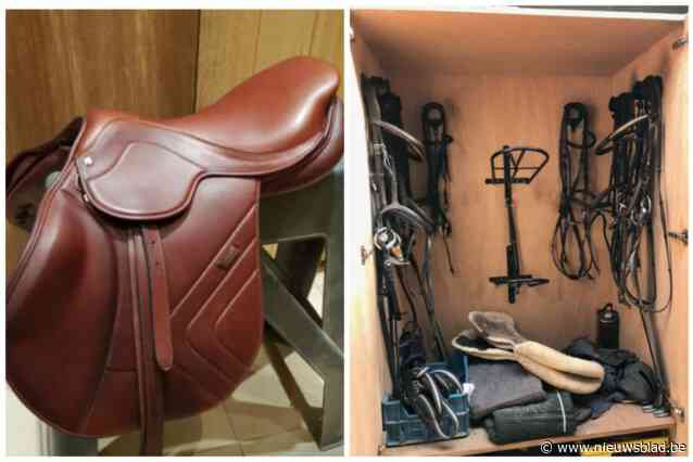 Manege start crowdfunding na stoutmoedige diefstal van 15 dure zadels: “Kinderen zijn er het hart van in”