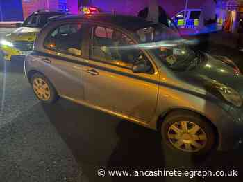 Preston: Driver led police on pursuit and was boxed in