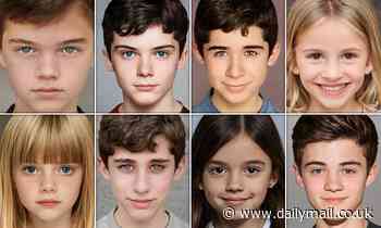 Can YOU guess the parents? Children of famous TV and movie couples are created by AI artist