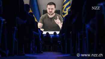 Selenski argumentiert für seine eigene Zukunft mit der Vergangenheit des Westens – doch lässt sich die Solidarität mit immer neuen historischen Puzzlestücken erhalten?