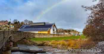 Pictures of Wooler's Ad Gefrin as it is close to completion ahead of opening later this month