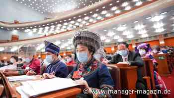 China will nur noch moderat wachsen und erhöht Militärausgaben