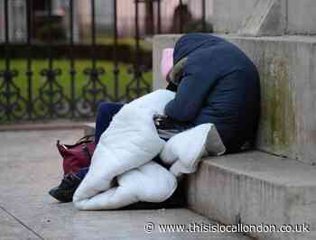 North London rough sleeping rises over the last year
