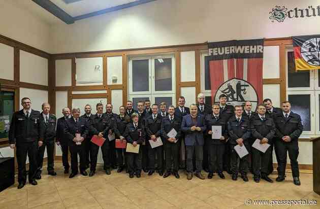 FW-AR: Basislöschzug 1 trifft sich zur achten gemeinsamen Jahresdienstbesprechung