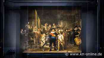 Rijksmuseum in Amsterdam: „Extinction Rebellion“ protestiert vor Rembrandts „Nachtwache“