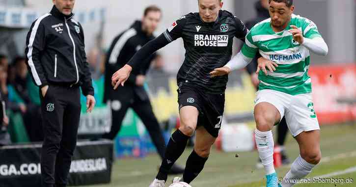 Unentschieden zwischen Fürth und Hannover bei Leitl-Rückkehr