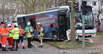 Neun Leichtverletzte bei Busunfall