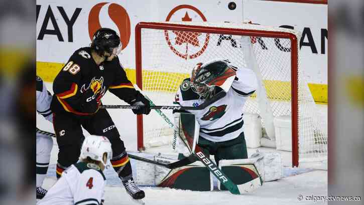 Wild win 3-0 on the road as fans boo fading Flames