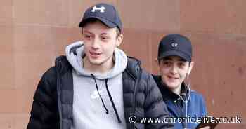 Hapless North Tyneside duo captured on camera - stealing CCTV from outside a home