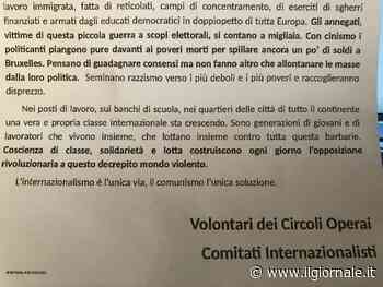 "Comunismo unica soluzione". Tornano i volantinaggi rossi porta a porta
