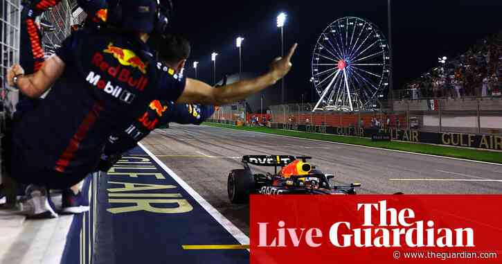 F1: Max Verstappen wins F1 season-opener at Bahrain Grand Prix – as it happened