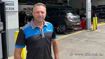 Simon is back on shop floor after struggling to get junior mechanics to help run Sydney business
