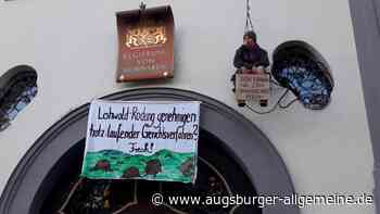 Nach Protest gegen Abholzaktion: Augsburger Klimaaktivist vor Gericht