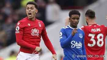 Nottingham Forest 2-2 Everton: Demarai Gray, Abdoulaye Doucoure, Brennan Johnson score