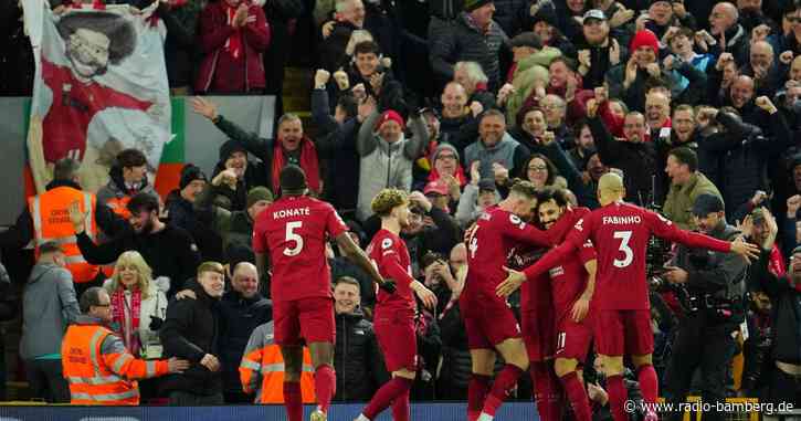 Rekordsieg: Liverpool deklassiert Manchester United mit 7:0