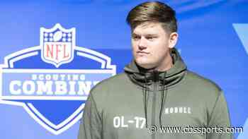 2023 NFL Combine: BYU's Blake Freeland outjumps A.J. Brown, CeeDee Lamb, other top WRs to set OL record