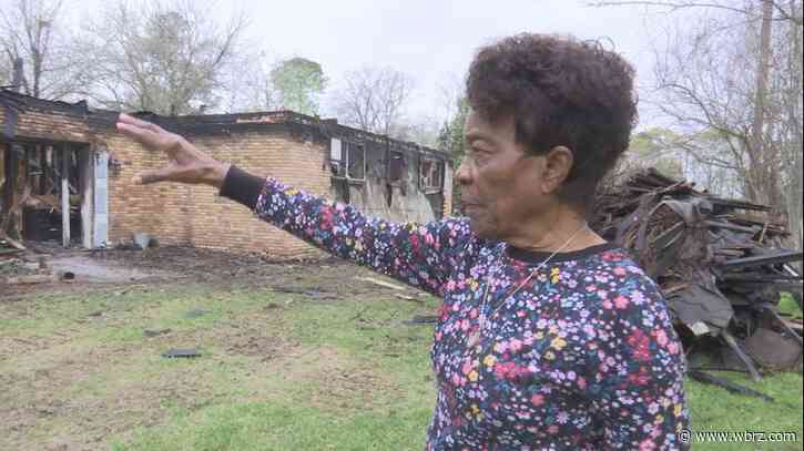 91-year-old New Roads woman loses family home in fire; community lending a helping hand