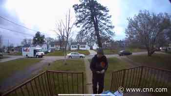 Watch dangerous moment FedEx driver encounters on route