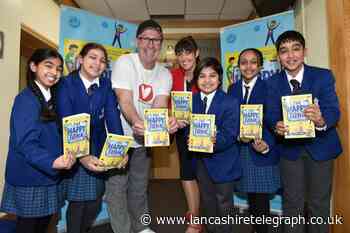 Pupils motivated to pick up 'Happy Habits' by Blackburn author