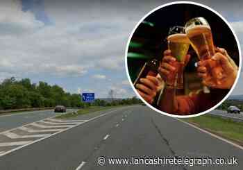 Multiple calls about drunks walking into traffic on motorway