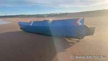 Small boat carrying group of suspected illegal foreign fishermen lands on remote NT beach