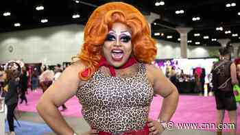 Watch a drag queen named Meatball transform into Rep. George Santos