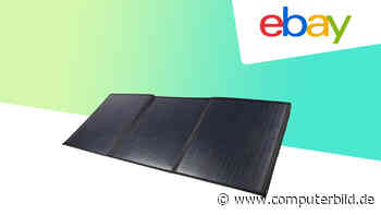 Tragbares Solarpanel von Scheppach jetzt günstig bei Ebay!