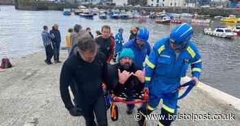 Cornwall surfer attacked by seal, breaks leg then is too tall for ambulance