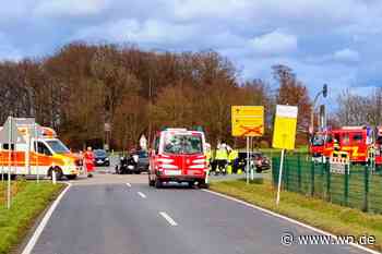 Unfall mit fünf Verletzten