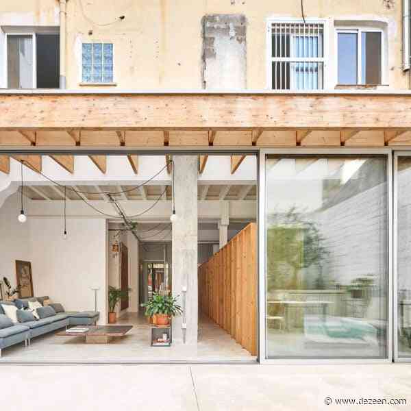 Auba Studio converts 1980s bakery in Spain into industrial NZ10 Apartment