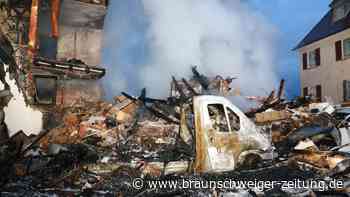 Explosion verwandelt Wohngebiet in Trümmerfeld