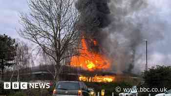 Coventry office fire 'most likely' started deliberately