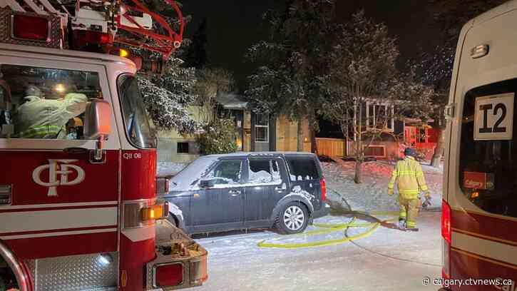 Fire breaks out at Castleridge home following weapons complaint