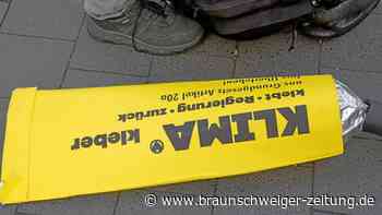 Zwischenfall am Rand der Braunschweiger Klima-Demonstration