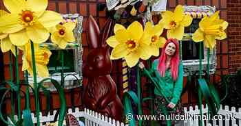 Mum transforms her home into giant chocolate house ahead of Easter